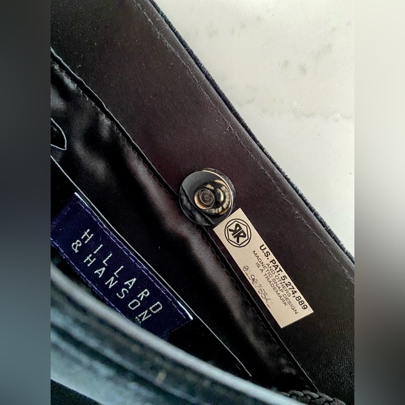 Vintage Hillard & Hanson Velvet Bling Evening Bag - Picture 5 of 5